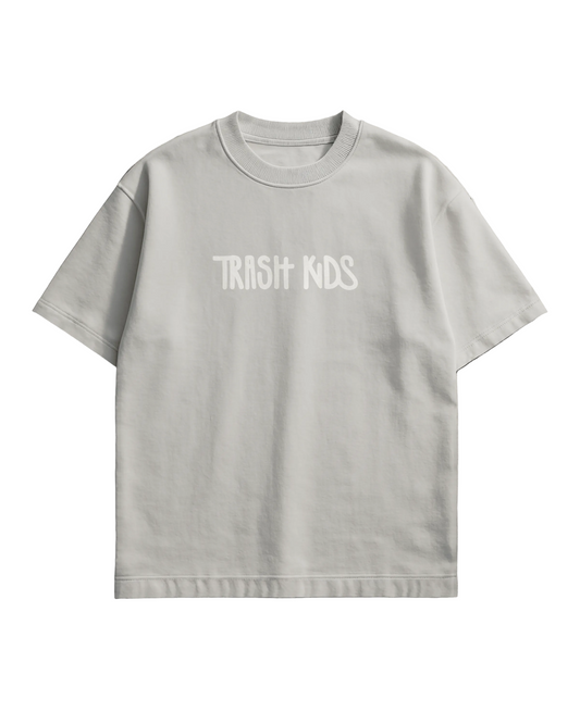 Geometric Tee Grey