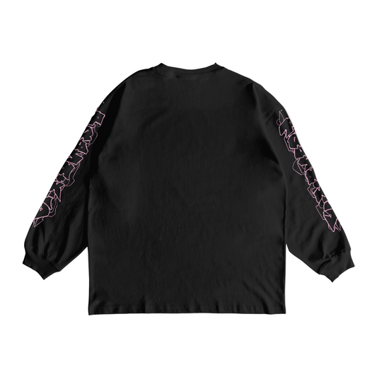SKATER LONG SLEEVE BLACK