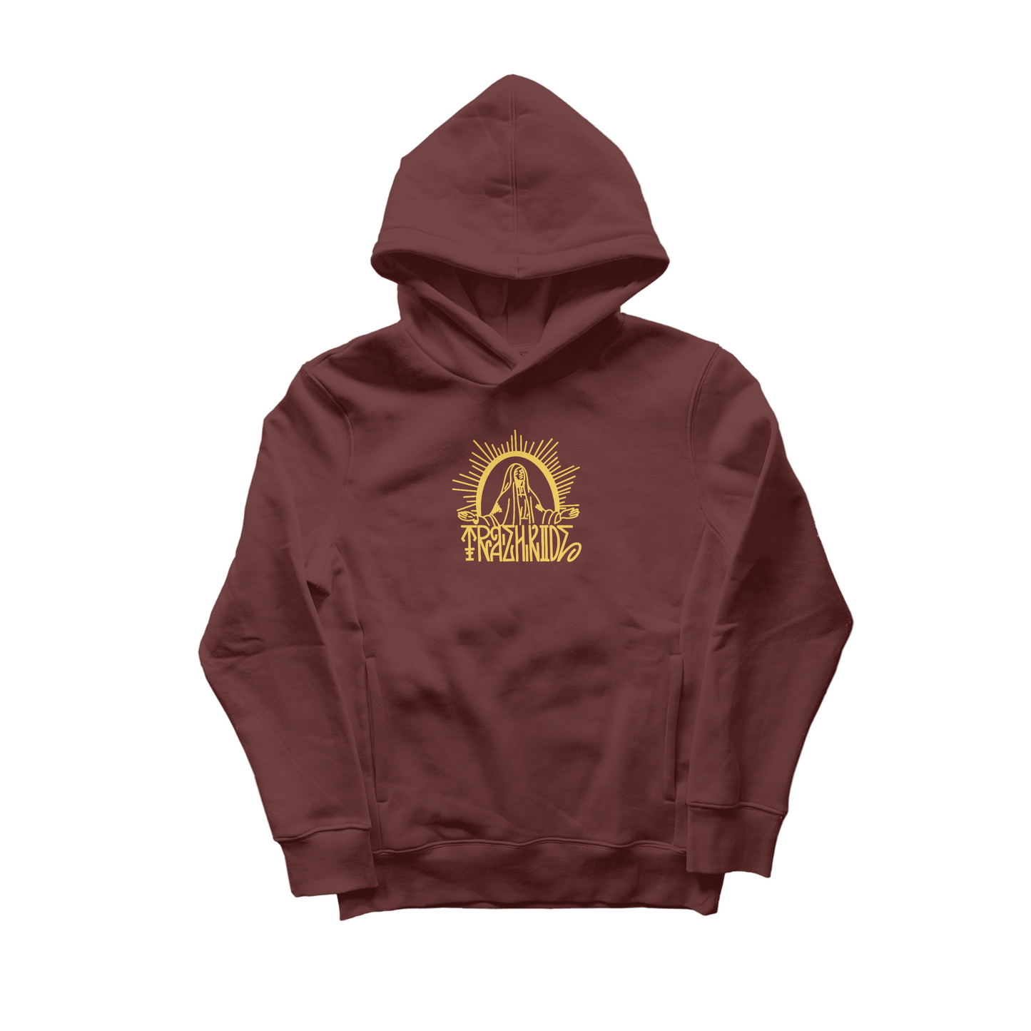 PANAGIA BROWN HOODIE