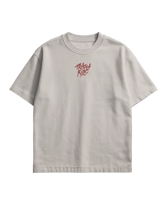 classic logo ekrou tee