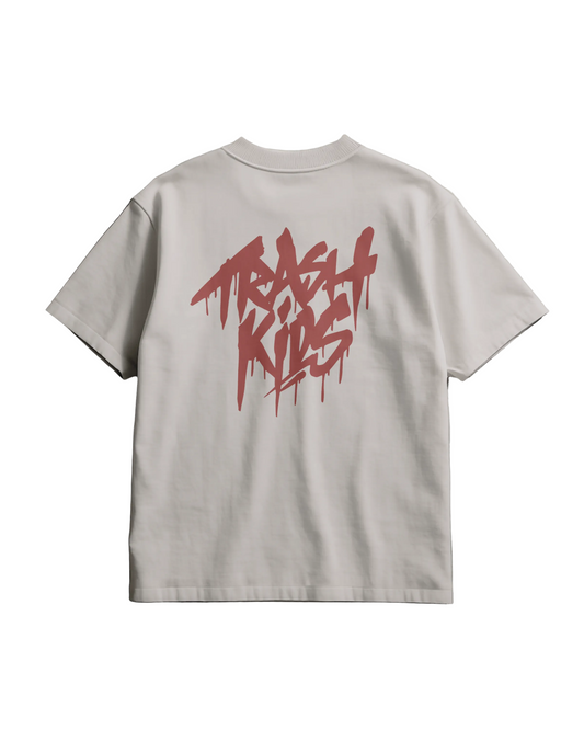 classic logo ekrou tee