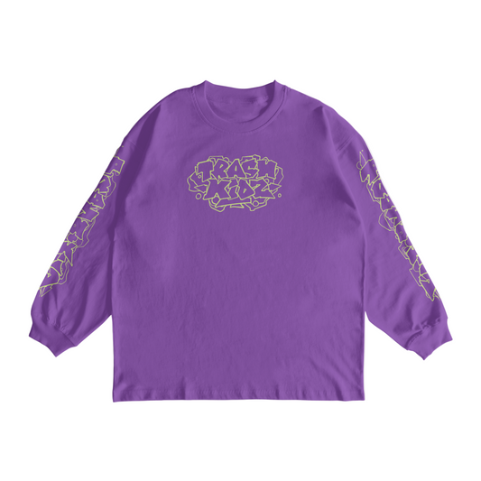 SKATER LONG SLEEVE PURPLE