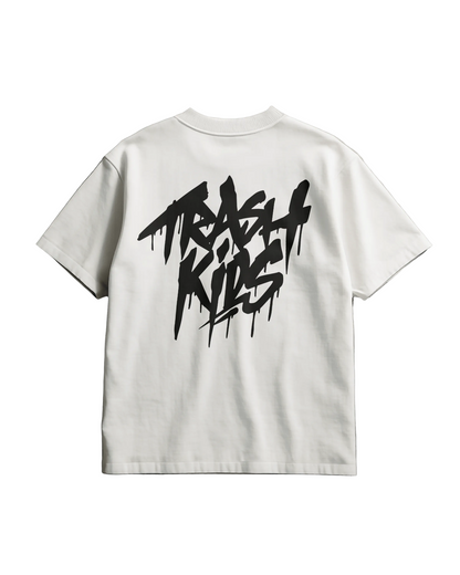 MELTING LOGO WHITE TEE