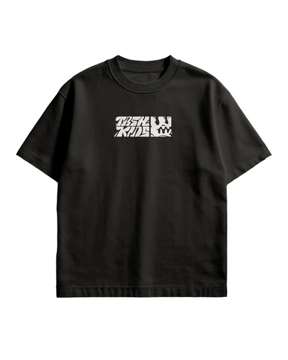 SNEK X TRSH KIDS BLACK TEE