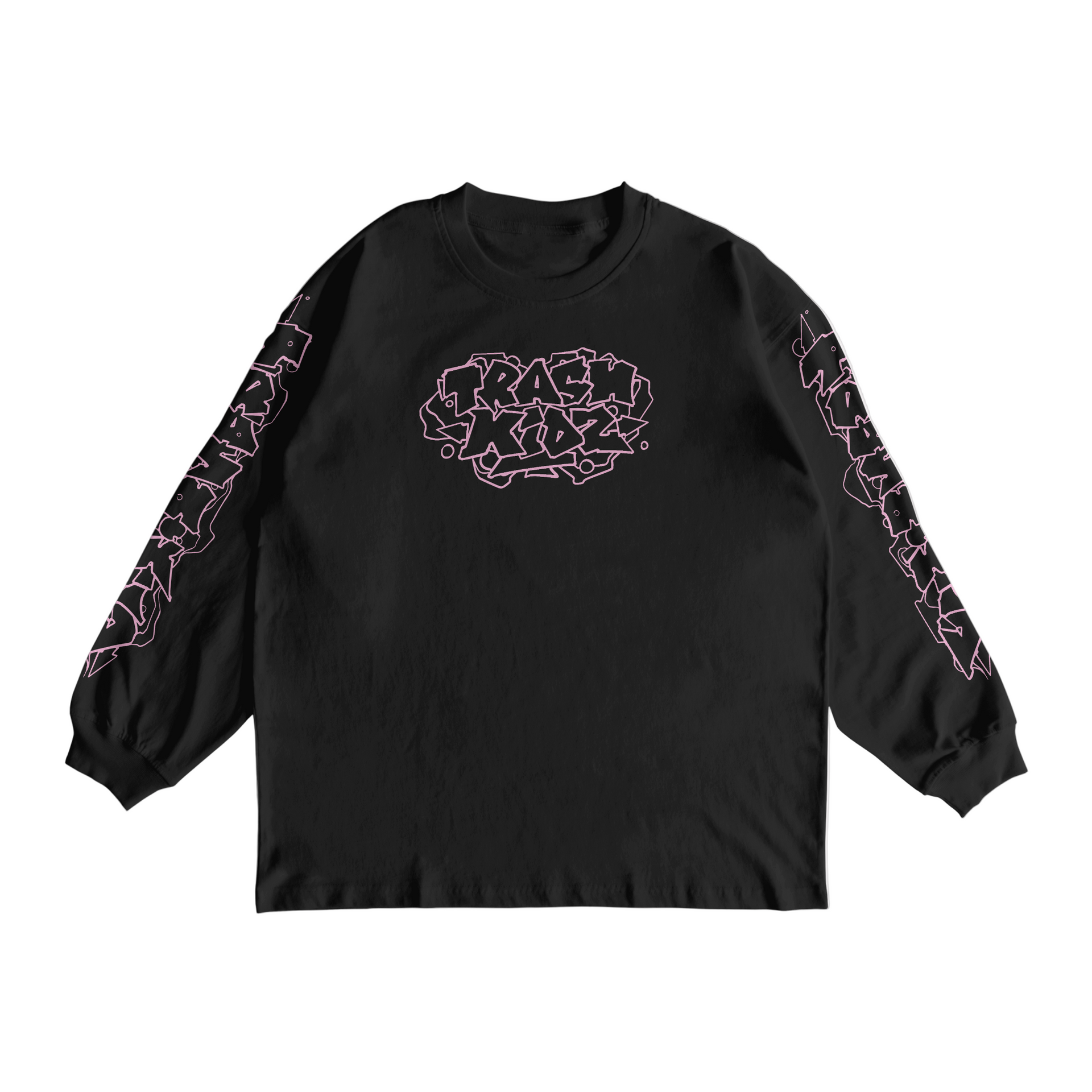 SKATER LONG SLEEVE BLACK – trashkids