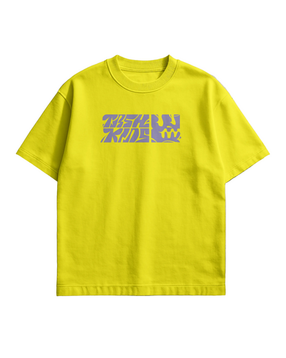 SNEK X TRSH KIDS YELLOW TEE