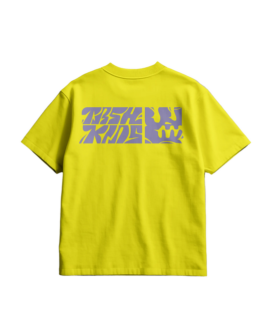 SNEK X TRSH KIDS YELLOW TEE