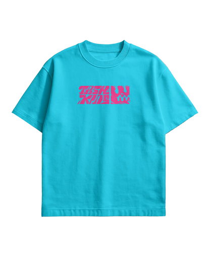 SNEK X TRSH KIDS BLUE TEE